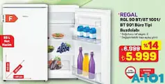 REGAL BÜRO TİPİ BUZDOLABI fiyat ve kampanya bilgisi